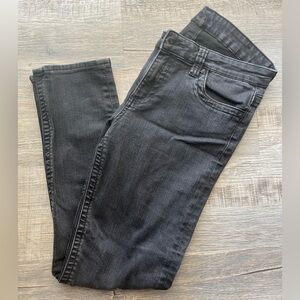 Kut from the Kloth Dark Gray Straight Leg Denim Jeans, Women’s Sz 10